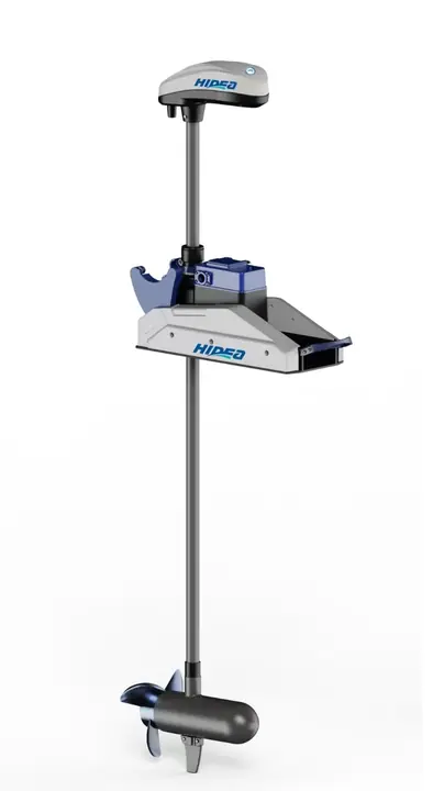 Электромотор носовой HIDEA OMS150S 12V/54″ GPS (белый)