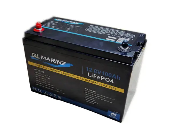 Аккумулятор тяговый GL Marine LiFePO4 12В (100 А/ч) с Bluetooth
